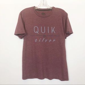 Quiksilver Purple Graphic Tee